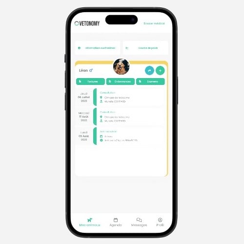Application Mobile Dossier Médical Partagé